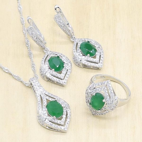 earrings & necklace exquisite women silver color jewelry sets ring pendant set green crystal 5 colors dubai
earrings & necklace exquisite women silver color jewelry sets ring pendant set green crystal 5 colors dubai