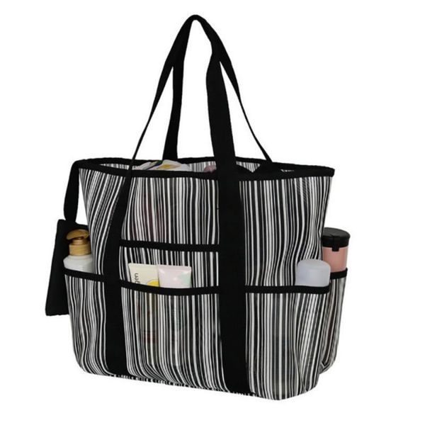 outdoor bags product multi-function striped beach package mesh bag shoulder handbag dirty garment
outdoor bags product multi-function striped beach package mesh bag shoulder handbag dirty garment