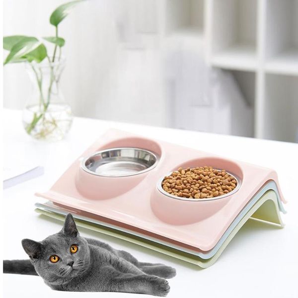 dog bowls & feeders s/large size double bowl puppy cats pet feeding station stainless steel water feeder solution for dogs
dog bowls & feeders s/large size double bowl puppy cats pet feeding station stainless steel water feeder solution for dogs