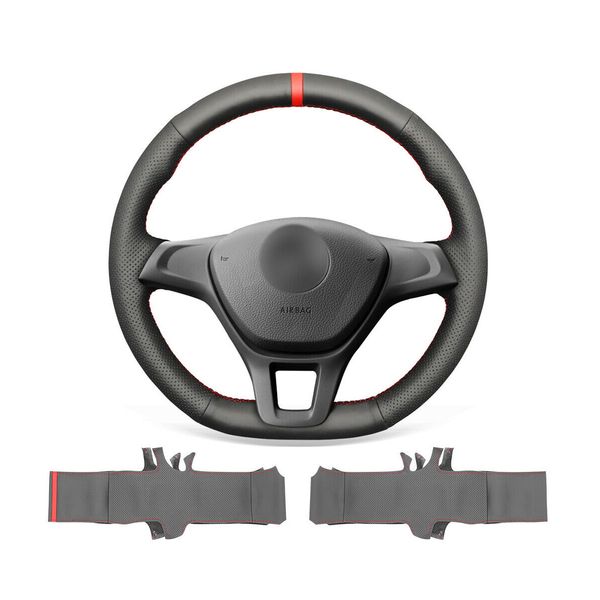 diy custom black genuine leather steering wheel cover for volkswagen golf 7 (vii) 2015-2020
diy custom black genuine leather steering wheel cover for volkswagen golf 7 (vii) 2015-2020