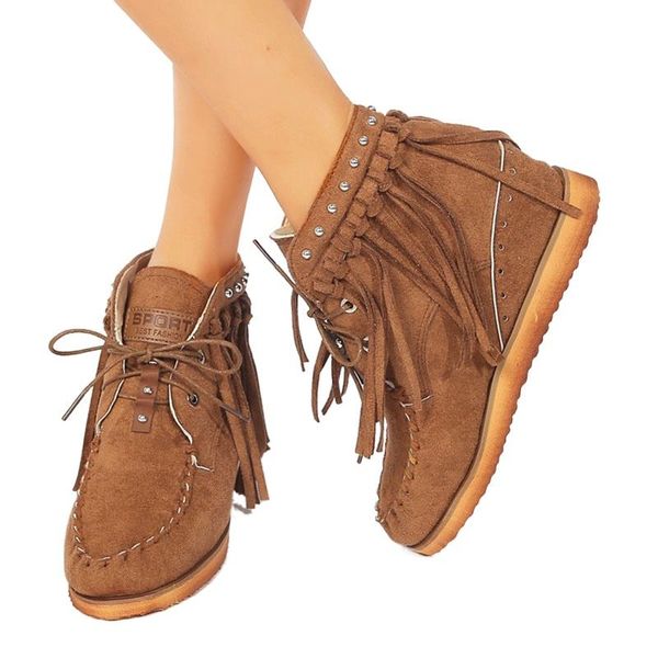 boots ankle women's women tassel 2021 round toe lace-up flat sole comfortable roman shoes female zapatos de mujer, Black
boots ankle women's women tassel 2021 round toe lace-up flat sole comfortable roman shoes female zapatos de mujer, Black