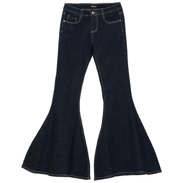 women's jeans sale spring fall women fashion vintage mid waist solid flare wide leg big bell bottom long slim denim trousers 30, Blue
women's jeans sale spring fall women fashion vintage mid waist solid flare wide leg big bell bottom long slim denim trousers 30, Blue