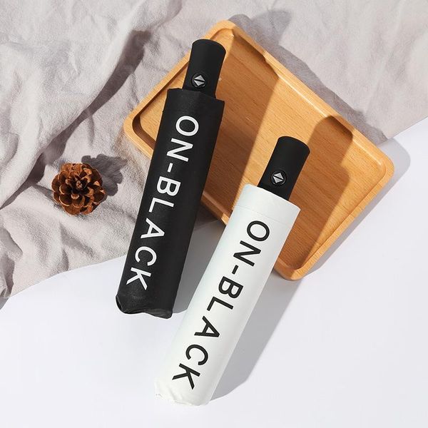 umbrellas simple letter automatic umbrella solid color small fresh artistic three-fold folding men and women rain
umbrellas simple letter automatic umbrella solid color small fresh artistic three-fold folding men and women rain