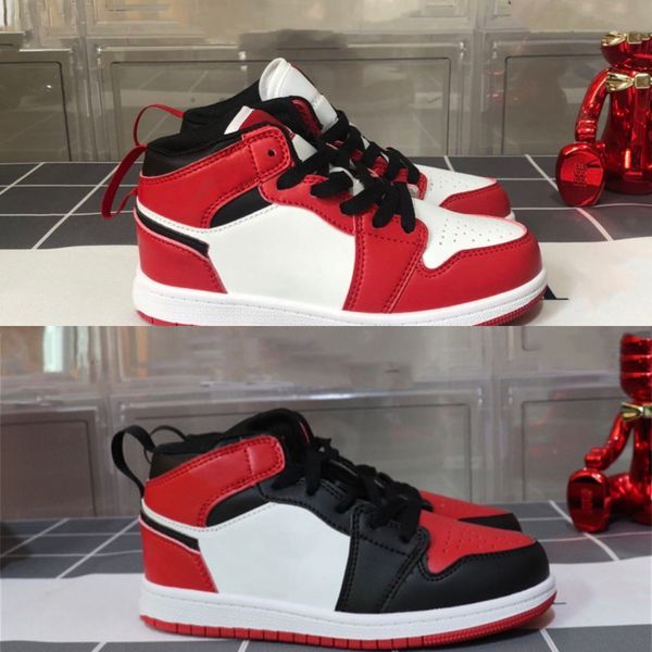 94fu kids girls boys 1 basketball shoes children boy girl bred black red white sneakers size 26-35ov63
94fu kids girls boys 1 basketball shoes children boy girl bred black red white sneakers size 26-35ov63