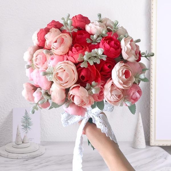 multicolor tea roses vases for home decoration accessories fake daisy plastic flower wedding decorative artificial flowers & wreaths
multicolor tea roses vases for home decoration accessories fake daisy plastic flower wedding decorative artificial flowers & wreaths
