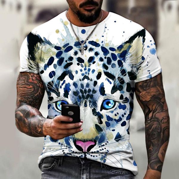 men's t-shirts camouflage animal 3d printed round neck t-shirt casual fashion street hip-hop loose comfortable pullover shirt, White;black
men's t-shirts camouflage animal 3d printed round neck t-shirt casual fashion street hip-hop loose comfortable pullover shirt, White;black