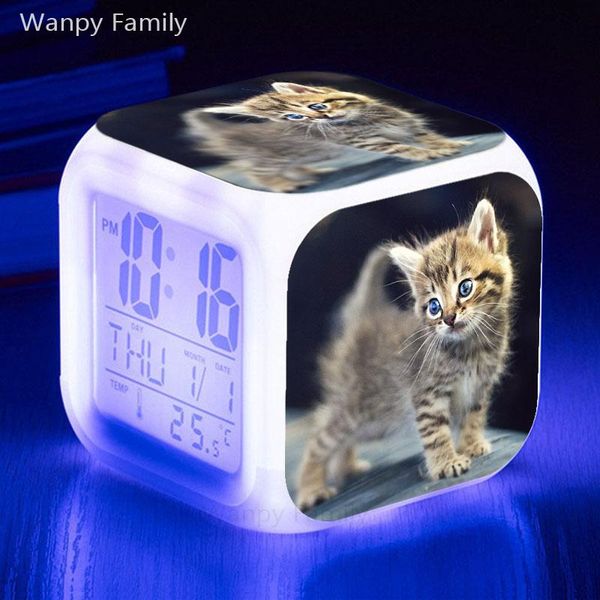 other clocks & accessories very cute kitten cat alarm clock large led backlight display for kids room multi-function digital
other clocks & accessories very cute kitten cat alarm clock large led backlight display for kids room multi-function digital