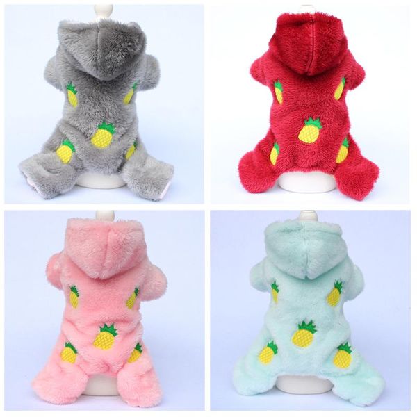 dog apparel winter warm pajamas for small dogs cute pineapple pet clothes one-piece outfit flannel jumpsuit chihuahua yorkies
dog apparel winter warm pajamas for small dogs cute pineapple pet clothes one-piece outfit flannel jumpsuit chihuahua yorkies