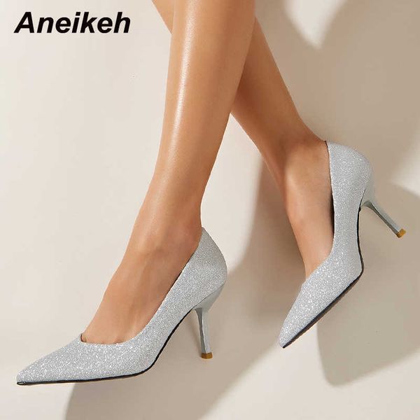 famous brand designer fashion new spring/autumn pu bling pointed toe thin heels shallow wedding pumps ladies shoes elegant dress slip-on bas, Black
famous brand designer fashion new spring/autumn pu bling pointed toe thin heels shallow wedding pumps ladies shoes elegant dress slip-on bas, Black
