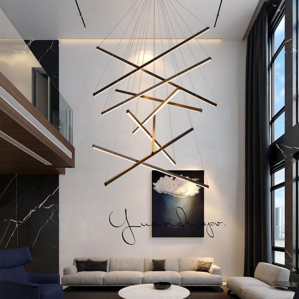 chandeliers nordic staircase lighting chandelier lamp living room simple modern atmosphere restaurant creative one-line lamps
chandeliers nordic staircase lighting chandelier lamp living room simple modern atmosphere restaurant creative one-line lamps