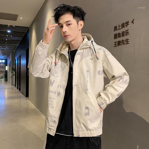 men's jackets period and the type of cultivate morality letters hooded man male han edition loose coat baseball uniform jacket, Black;brown
men's jackets period and the type of cultivate morality letters hooded man male han edition loose coat baseball uniform jacket, Black;brown