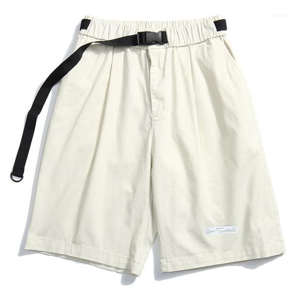 streetwear mens shorts summer casual cotton mid-waist knee length cargo short men loose korean clothes hombre with belt1, White;black
streetwear mens shorts summer casual cotton mid-waist knee length cargo short men loose korean clothes hombre with belt1, White;black