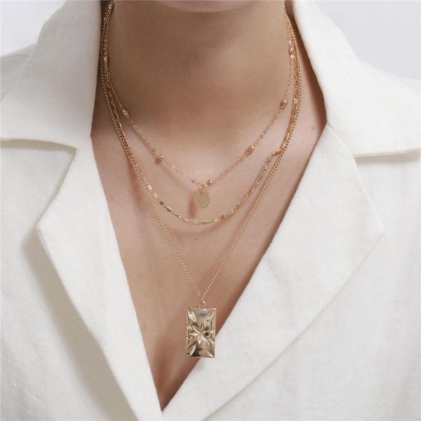 pendant necklaces fashion gold chains statement for women 2021 bijoux femme chocker accesorios mujer collares custom necklace jewellry, Silver
pendant necklaces fashion gold chains statement for women 2021 bijoux femme chocker accesorios mujer collares custom necklace jewellry, Silver