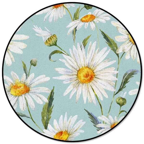 carpets daisy flower chamomile watercolor pattern round children area rug floor mat living room bedroom carpet coffee table
carpets daisy flower chamomile watercolor pattern round children area rug floor mat living room bedroom carpet coffee table
