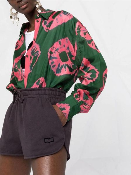 women's shorts 2021 spring and summer british style elastic waist cotton printed sports casual, White;black
women's shorts 2021 spring and summer british style elastic waist cotton printed sports casual, White;black