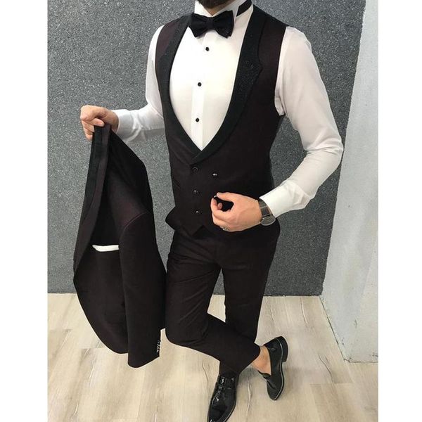 men's vests slim fit custom made double breasted fashion wedding waistcoat groom mens vest formal party, Black;white
men's vests slim fit custom made double breasted fashion wedding waistcoat groom mens vest formal party, Black;white