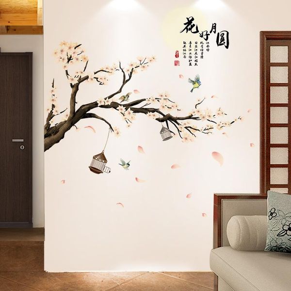 wall stickers large peach blossom tree living room decoration chinese style home office decor mural teen bedroom decals
wall stickers large peach blossom tree living room decoration chinese style home office decor mural teen bedroom decals