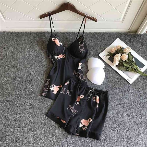 qweek flamingo pajamas satin pijama mujer lounge wear nightie sleepwear pyjamas set women nightwear drop 210809, Black;red
qweek flamingo pajamas satin pijama mujer lounge wear nightie sleepwear pyjamas set women nightwear drop 210809, Black;red