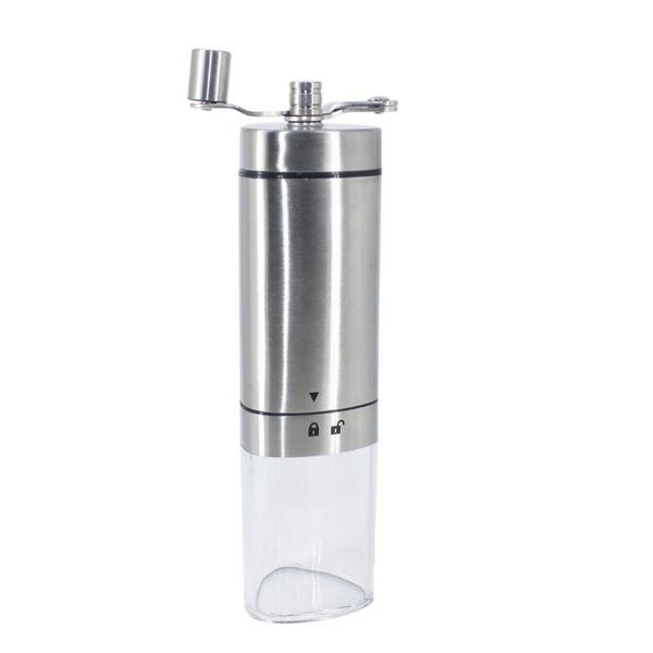manual coffee grinders stainless steel portable bean grinder hand mill conical burr kitchen grinding tool with adjustable coarseness
manual coffee grinders stainless steel portable bean grinder hand mill conical burr kitchen grinding tool with adjustable coarseness