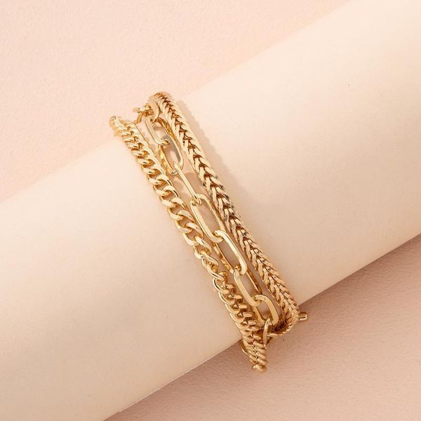 european and american tide exaggerates thick chain hand chain of 3 layers hip-hop street fashion simple hand act the role ofing, Black
european and american tide exaggerates thick chain hand chain of 3 layers hip-hop street fashion simple hand act the role ofing, Black