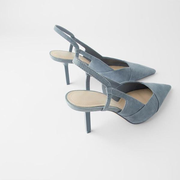 dress shoes stilletto high heels woman patchwork suede leather pointed toe pumps slingback hollow out brief summer elegant party, Black
dress shoes stilletto high heels woman patchwork suede leather pointed toe pumps slingback hollow out brief summer elegant party, Black
