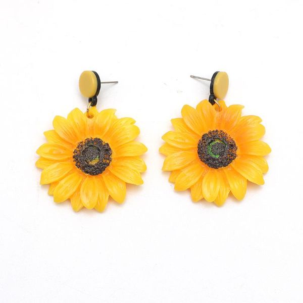 dangle & chandelier 2021 korean fashion trend sunflower flower resin earring for women interesting designer elegant unique geometric jewelry, Silver
dangle & chandelier 2021 korean fashion trend sunflower flower resin earring for women interesting designer elegant unique geometric jewelry, Silver