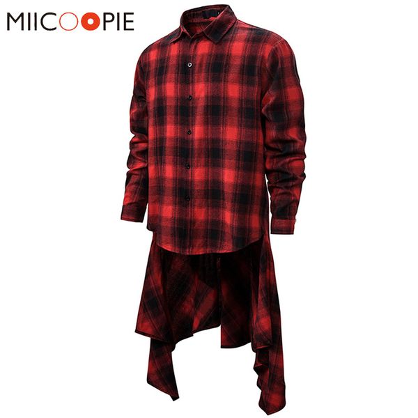 high street men plaid shirt 2020 long sleeve plaid printed hip hop mid-length hem loose shirts for men women stage costumes xxl, White;black
high street men plaid shirt 2020 long sleeve plaid printed hip hop mid-length hem loose shirts for men women stage costumes xxl, White;black
