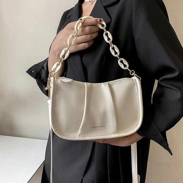 evening bags small pu leather shoulder for women chain tote handbags ladys pure color pleated messenger bag summer simple crossbody
evening bags small pu leather shoulder for women chain tote handbags ladys pure color pleated messenger bag summer simple crossbody