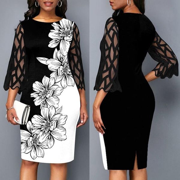 casual dresses elegant floral printed office dress women lace mesh sleeve patchwork birthday club party 2021 plus size 3xl 4xl, Black;gray
casual dresses elegant floral printed office dress women lace mesh sleeve patchwork birthday club party 2021 plus size 3xl 4xl, Black;gray