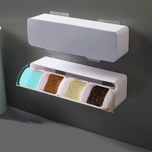 storage bottles & jars sell punch-seasoning box wall-mounted organizer moisture-proof kitchen cabinet
storage bottles & jars sell punch-seasoning box wall-mounted organizer moisture-proof kitchen cabinet