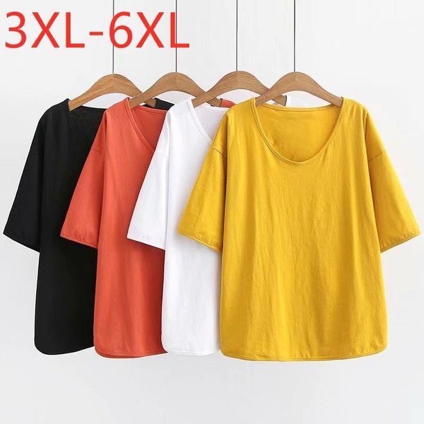 ladies summer plus size for women large short sleeve loose cotton yellow white o-neck t-shirt 3xl 4xl 5xl 6xl women's
ladies summer plus size for women large short sleeve loose cotton yellow white o-neck t-shirt 3xl 4xl 5xl 6xl women's