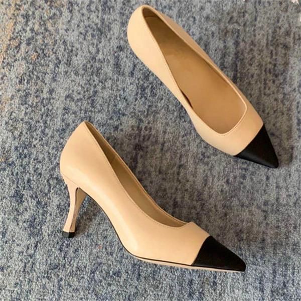 dress shoes 2021 women fashion office lady girl basic heels pointed toe cow leather elegant designer woman shoe, Black
dress shoes 2021 women fashion office lady girl basic heels pointed toe cow leather elegant designer woman shoe, Black