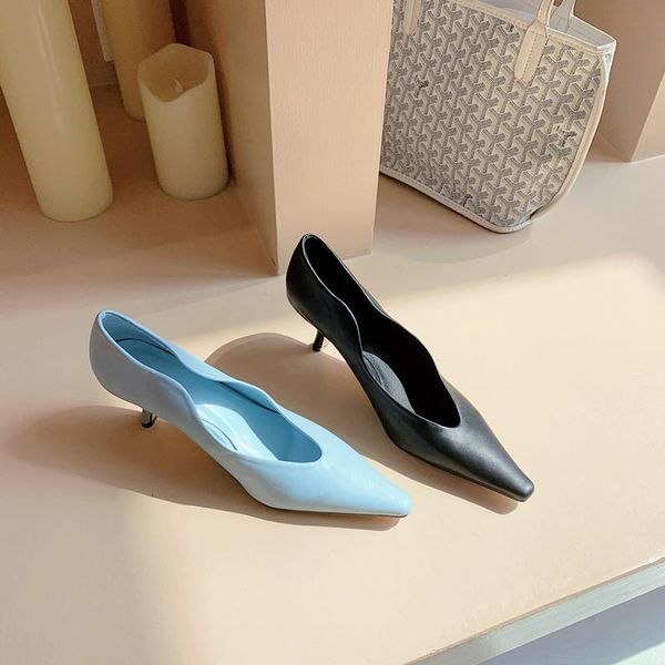 dress shoes sklfgxzy 2021 star pointed toe girl thin heel woman deep v design lady fashion elegant european women, Black
dress shoes sklfgxzy 2021 star pointed toe girl thin heel woman deep v design lady fashion elegant european women, Black