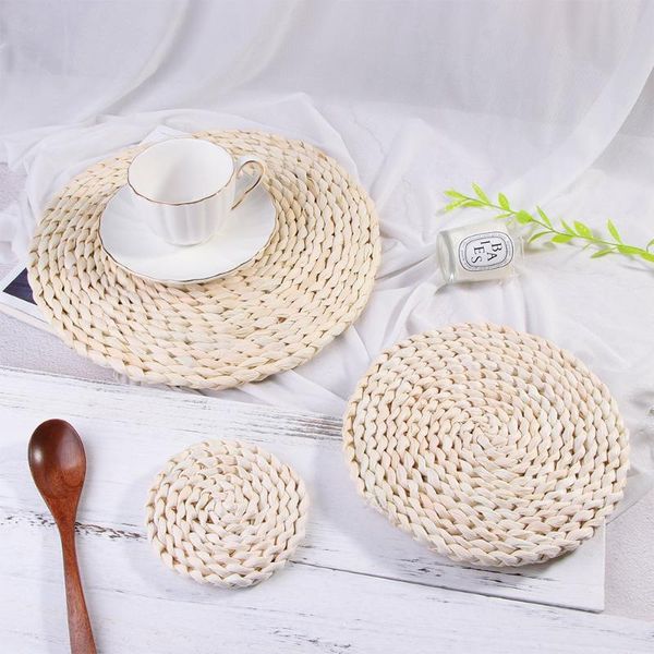 table runner corn fur woven dining mat heat insulation pot holder round coasters coffee drink tea cup placemats mug
table runner corn fur woven dining mat heat insulation pot holder round coasters coffee drink tea cup placemats mug