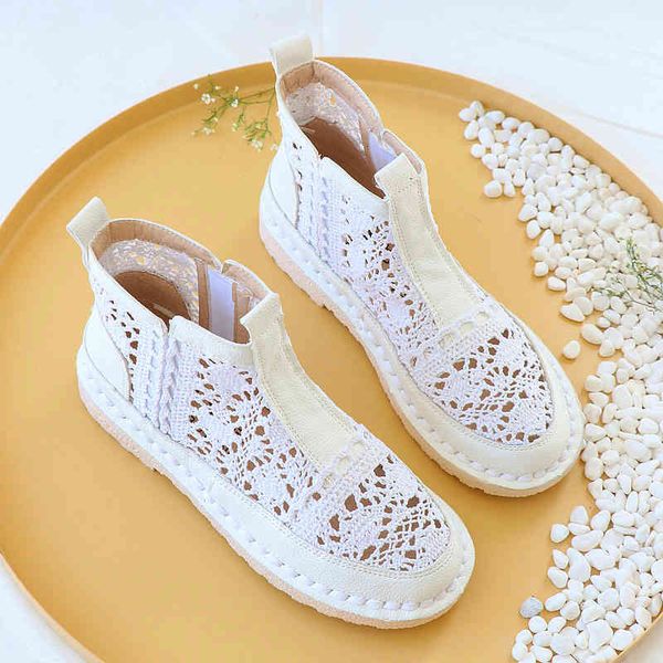 boots literary simple woven short tube sandals casual and bare breathable soft shoes summer flat bottom mesh boots women, Black
boots literary simple woven short tube sandals casual and bare breathable soft shoes summer flat bottom mesh boots women, Black