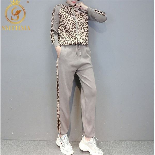 winter leopard print zipper knitted cardigans + pencil pants women fashion sport tracksuits slim jacket two piece sets 210520, White
winter leopard print zipper knitted cardigans + pencil pants women fashion sport tracksuits slim jacket two piece sets 210520, White