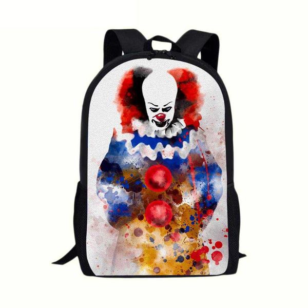 backpack for school kids girls book bags circus clown rucksack women's travel bagpack children schoolbags
backpack for school kids girls book bags circus clown rucksack women's travel bagpack children schoolbags