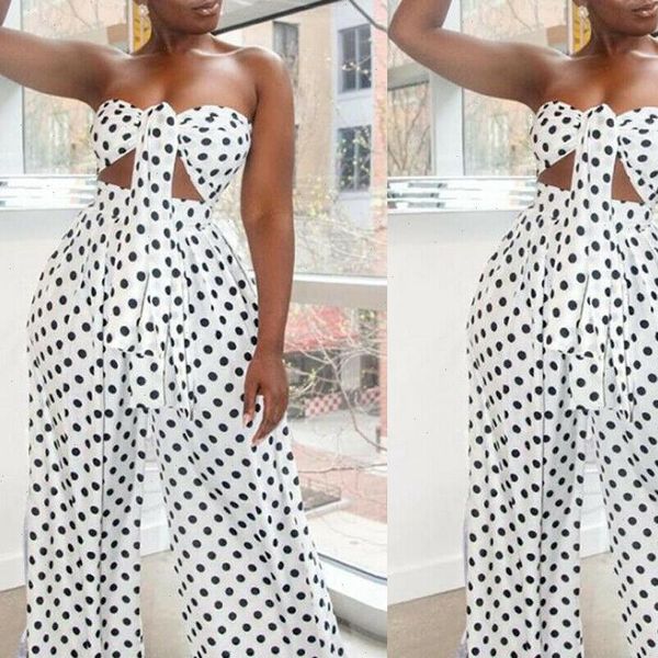 2 women tracksuits piece outfits for polka dot knot front strapless bandeau crop wide leg long pants summer beach, Gray
2 women tracksuits piece outfits for polka dot knot front strapless bandeau crop wide leg long pants summer beach, Gray