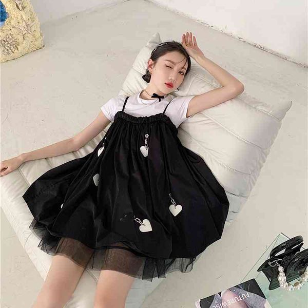casual dresses heart black mesh slip women summer spaghetti strap backless ball gown cute korean fashion clothing kkrf, Black;gray
casual dresses heart black mesh slip women summer spaghetti strap backless ball gown cute korean fashion clothing kkrf, Black;gray