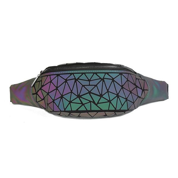 fashion geometric waterproof fanny pack with adjustable strap holographic reflective luminous travel women men waist belt bag bags
fashion geometric waterproof fanny pack with adjustable strap holographic reflective luminous travel women men waist belt bag bags