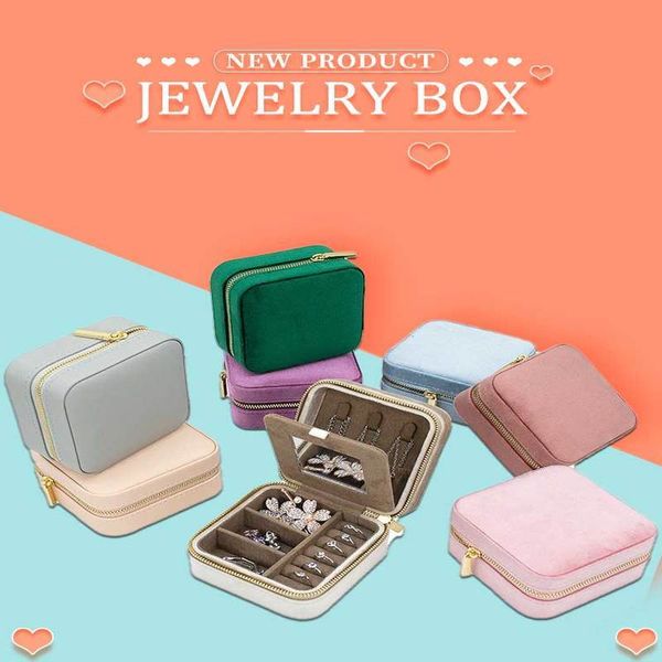 jewellery organizer display travel boxes portable velvet earring necklace ring holder zipper small jewelry case drop, Black;white
jewellery organizer display travel boxes portable velvet earring necklace ring holder zipper small jewelry case drop, Black;white