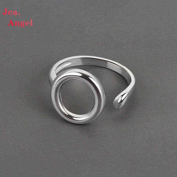 jea.angel 925 silver new round hollow opening ring fashion couple female temperament minimalist jewelry hip hop punk finger ring g1125, Slivery;golden
jea.angel 925 silver new round hollow opening ring fashion couple female temperament minimalist jewelry hip hop punk finger ring g1125, Slivery;golden