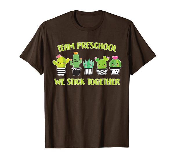 funny cactus team preschool shirt preschool gift t-shirt, White;black 
funny cactus team preschool shirt preschool gift t-shirt, White;black