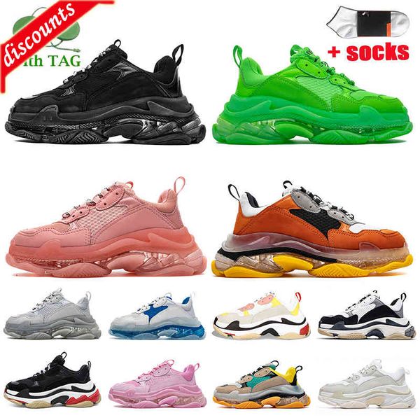 {36-45}triple s womens mens luxurys designers shoes 17fw paris sneakers running red dad crystal bottoms black white vintage clear sole loafe
{36-45}triple s womens mens luxurys designers shoes 17fw paris sneakers running red dad crystal bottoms black white vintage clear sole loafe