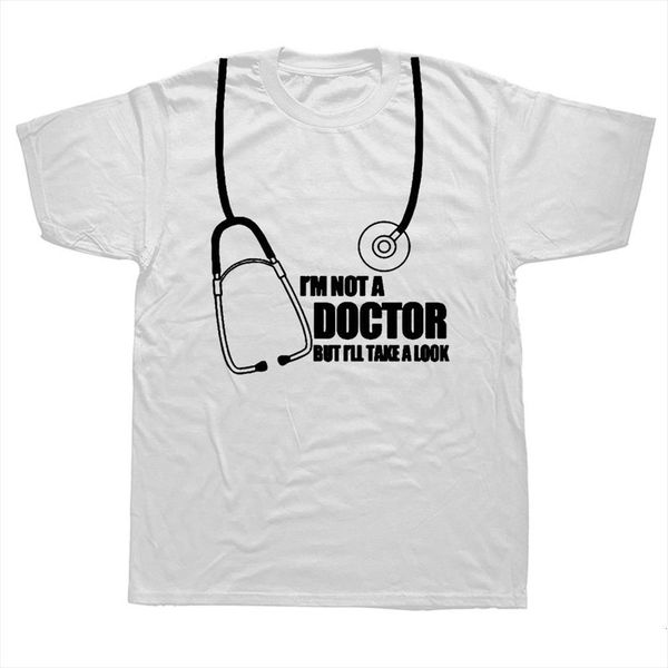 im not a doctor but mens t shirts ill take look funny humor short sleeve cotton, White;black
im not a doctor but mens t shirts ill take look funny humor short sleeve cotton, White;black