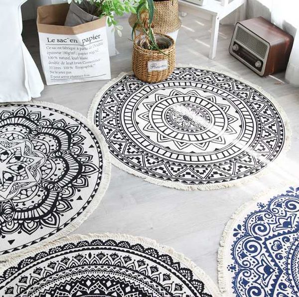 nordic cotton linen modern minimalist retro carpet round bedroom living room sofa coffee table cushion bedside carpets
nordic cotton linen modern minimalist retro carpet round bedroom living room sofa coffee table cushion bedside carpets