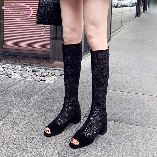chinese party style peep toe summer boots sandals fashion embroidered hollow-out thick medium with women shoes, Black
chinese party style peep toe summer boots sandals fashion embroidered hollow-out thick medium with women shoes, Black