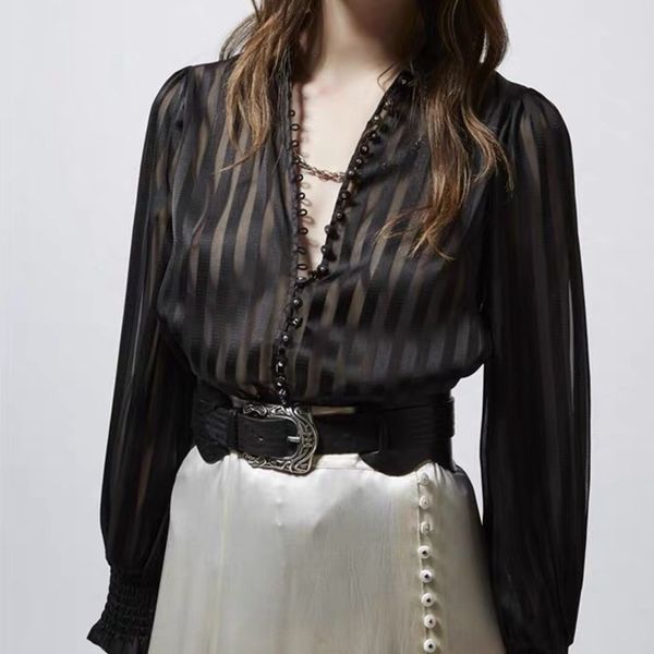 shirt 2021 spring and summer loose casual long-sleeved lapel single row multi-button fashion women d11q, White
shirt 2021 spring and summer loose casual long-sleeved lapel single row multi-button fashion women d11q, White