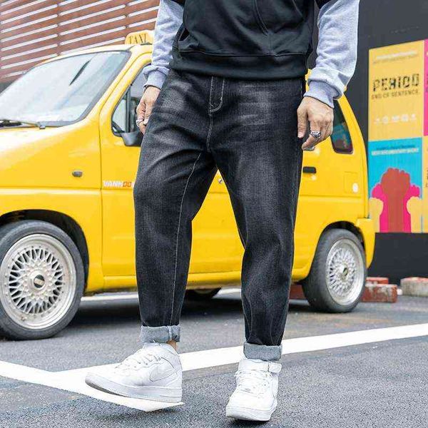 men's jeans 300 kg can wear large jeans loose harlan pants men's autumn style simple and versatile, Blue
men's jeans 300 kg can wear large jeans loose harlan pants men's autumn style simple and versatile, Blue