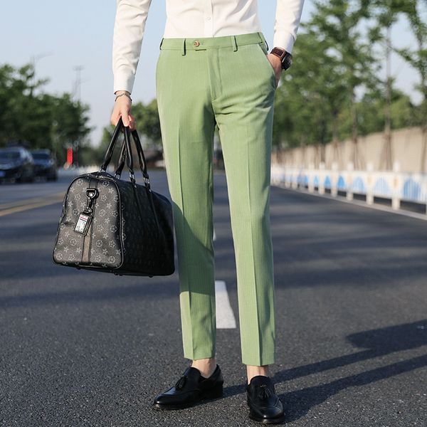 new pants spring and summer casual straight fashion stretch large size men's trousers office male slim, Black
new pants spring and summer casual straight fashion stretch large size men's trousers office male slim, Black